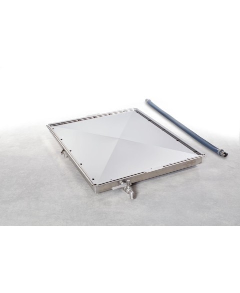 Greasecontainer with drain...